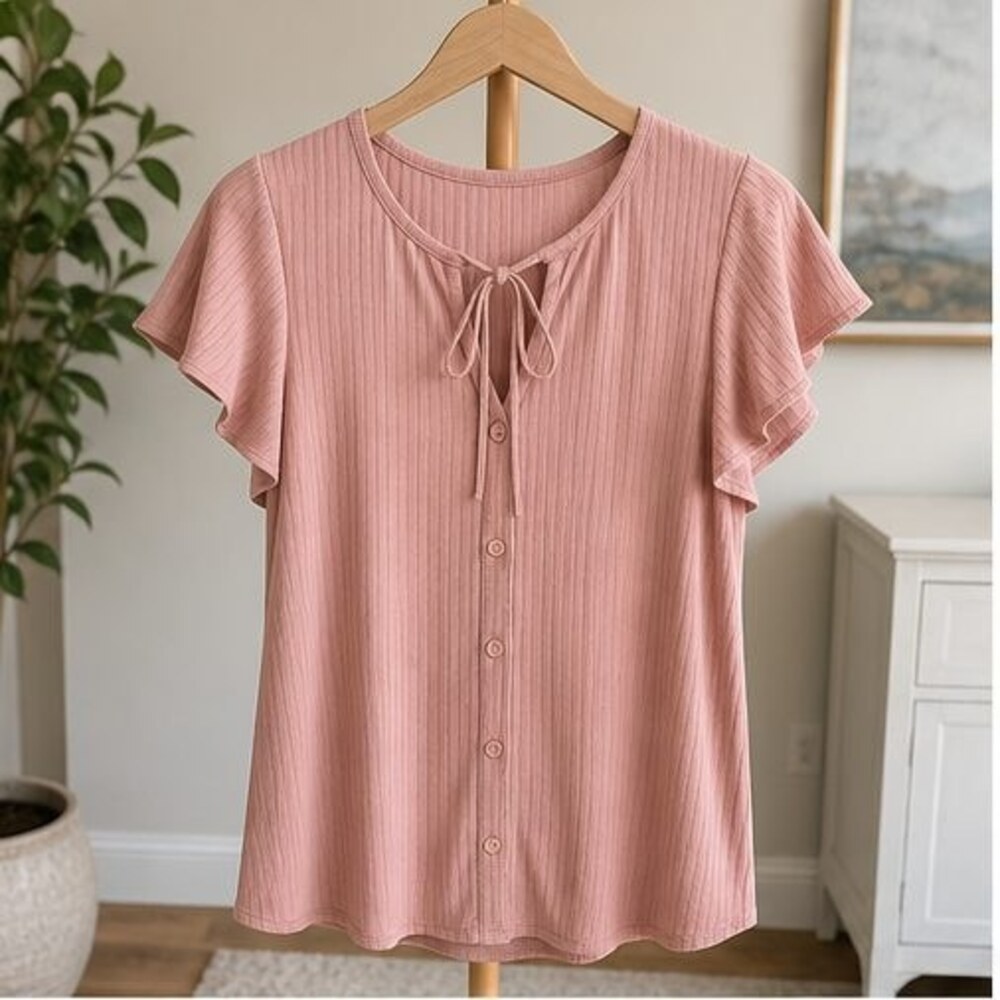 Blush Tunic Blouse